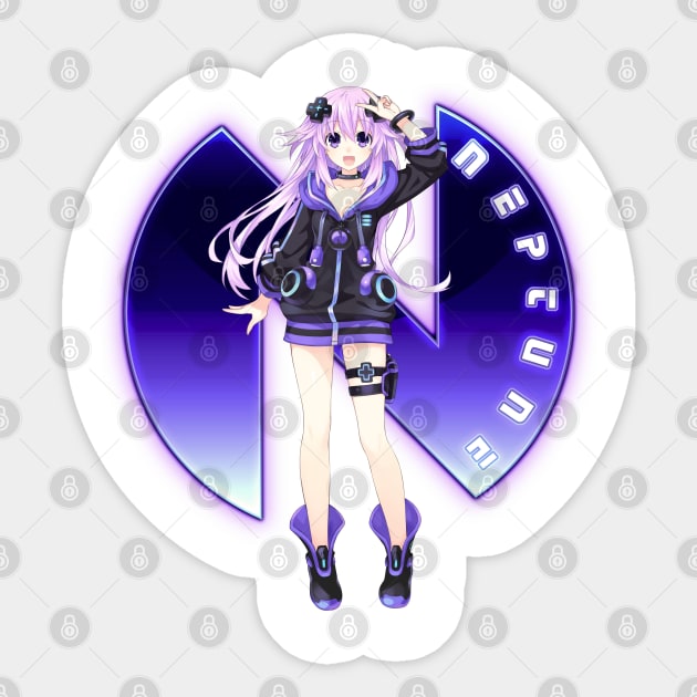 Hyperdimension Neptunia Adult Sticker by Otakuteland